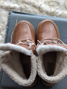 Aldo Tan Faux-Shearling Lined Boots